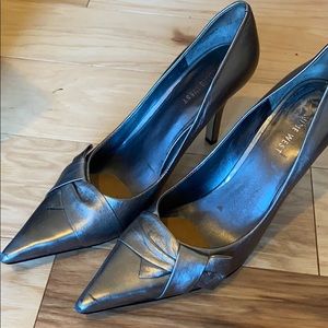 Glam Platinum pumps